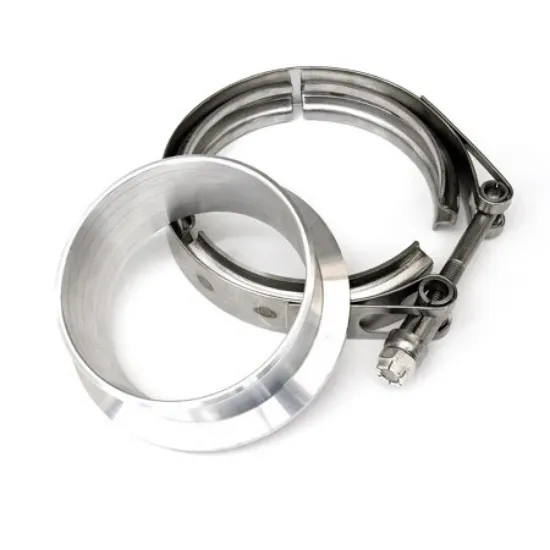 Picture of S400/GT42/GT55 Compressor OUTLET Clamp and Flange