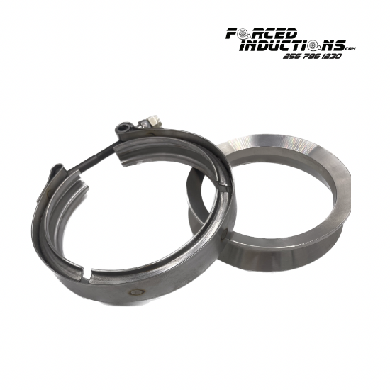 Picture of S400 5" to 4" Downpipe Reducer Clamp and Flange (T6 Models)